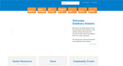 Desktop Screenshot of danburyseniors.org